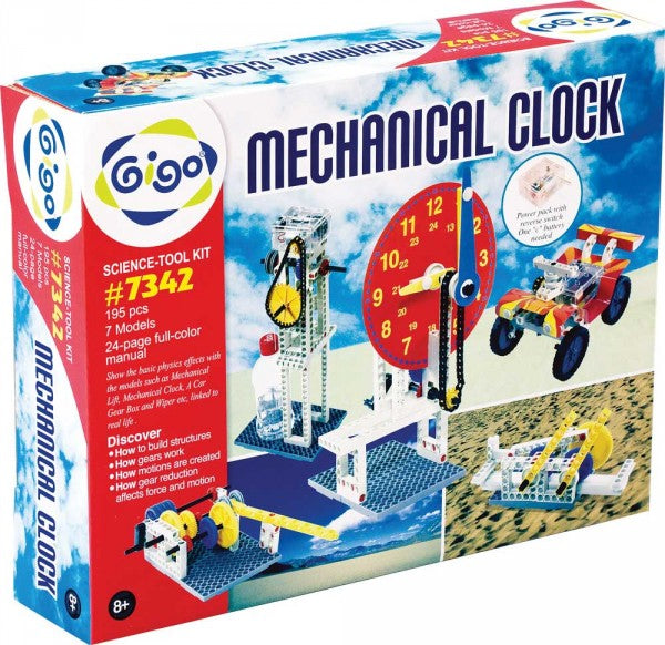 Mechanical Clock and other Geared Models 195pcs