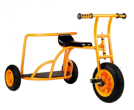 TT Series Chariot Trike – 2 Rider Childcare Tricycle with Passenger Platform