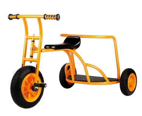 TT Series Chariot Trike – 2 Rider Childcare Tricycle with Passenger Platform