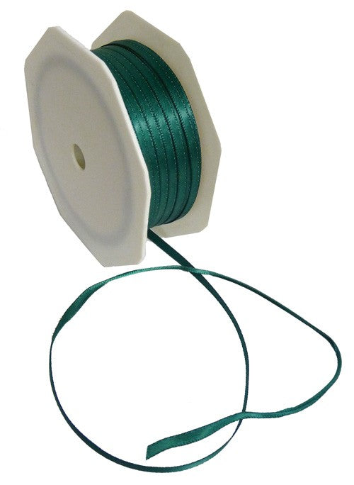 Satin Ribbon Green 3mm x 25m