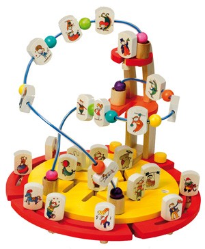 DIY Circus Fun Bead Frame