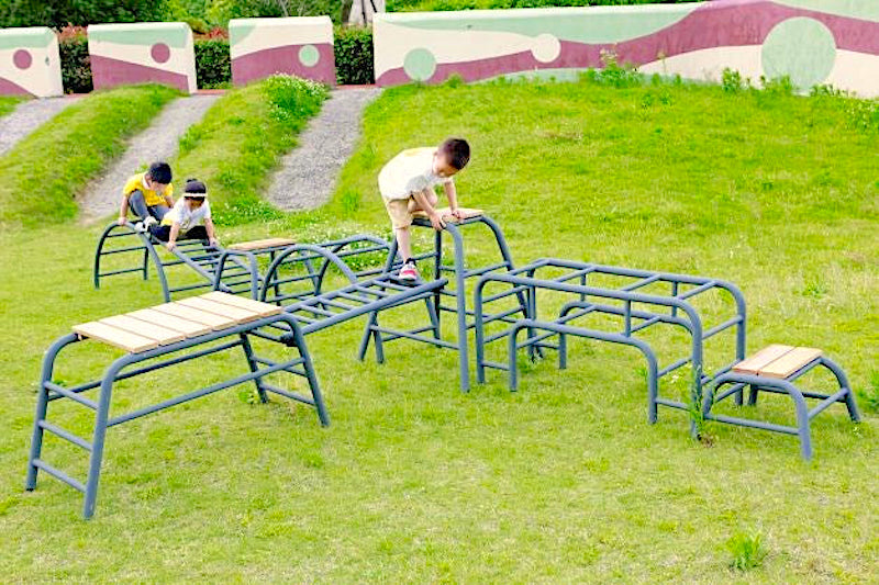 Climbing Trestle with Platform