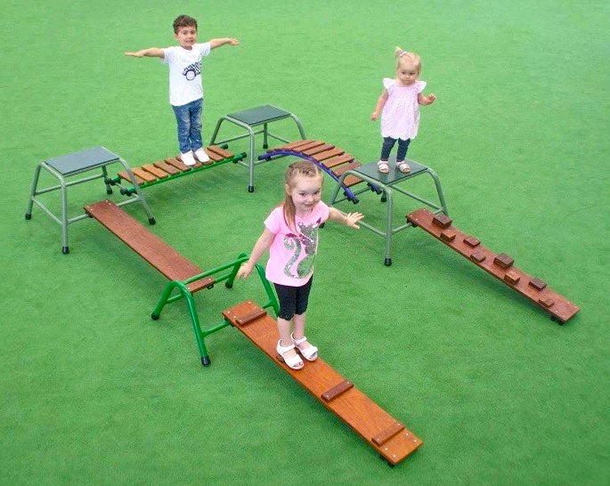 Tricky Tracks Toddler Aluminium Climbing Playset 9pcs