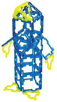 Mini Geofix Crystal Fluro Construction Set – 150pcs for Classrooms