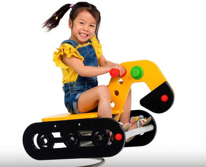 Excavator and Trailer Spring Rocker Set - In Ground Anchors