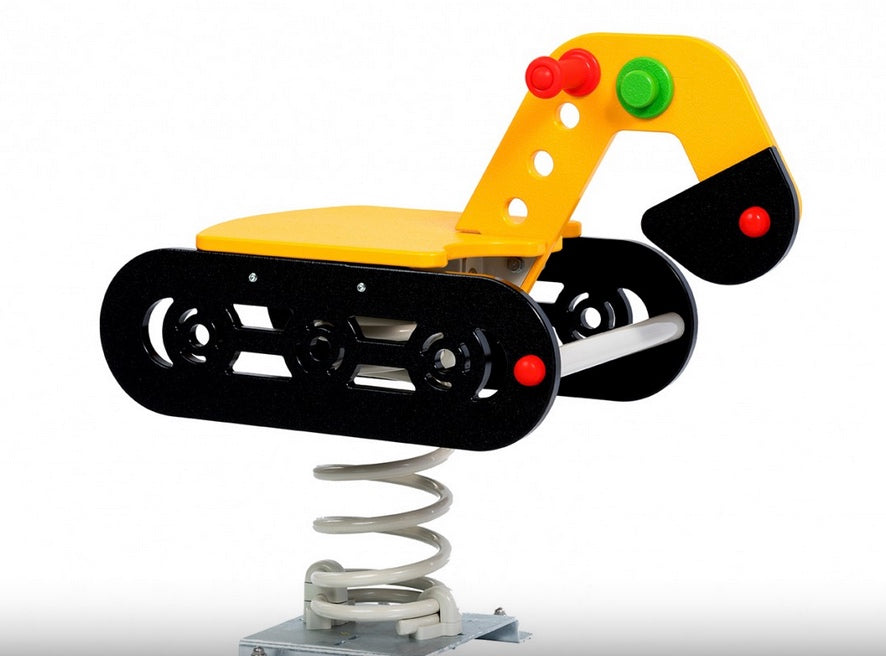 Excavator and Trailer Spring Rocker Set - In Ground Anchors