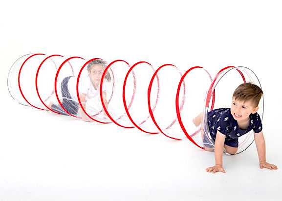 Clear Crawling Tunnel – 2.75m | Indoor & Outdoor Obstacle Course
