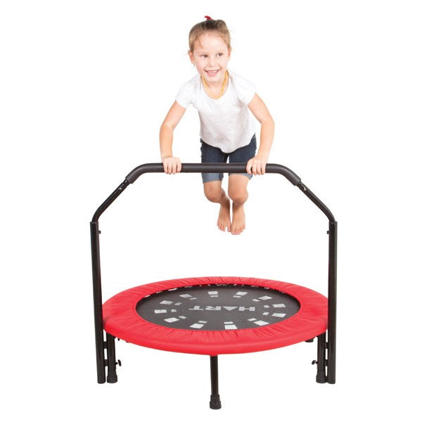 Safety Handle for Red Mini Trampoline