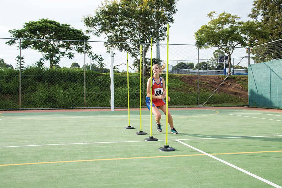 Safety Agility Pole Set 4pcs