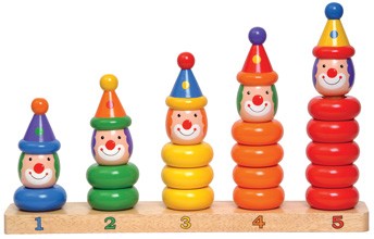 Clowns Stacking Board