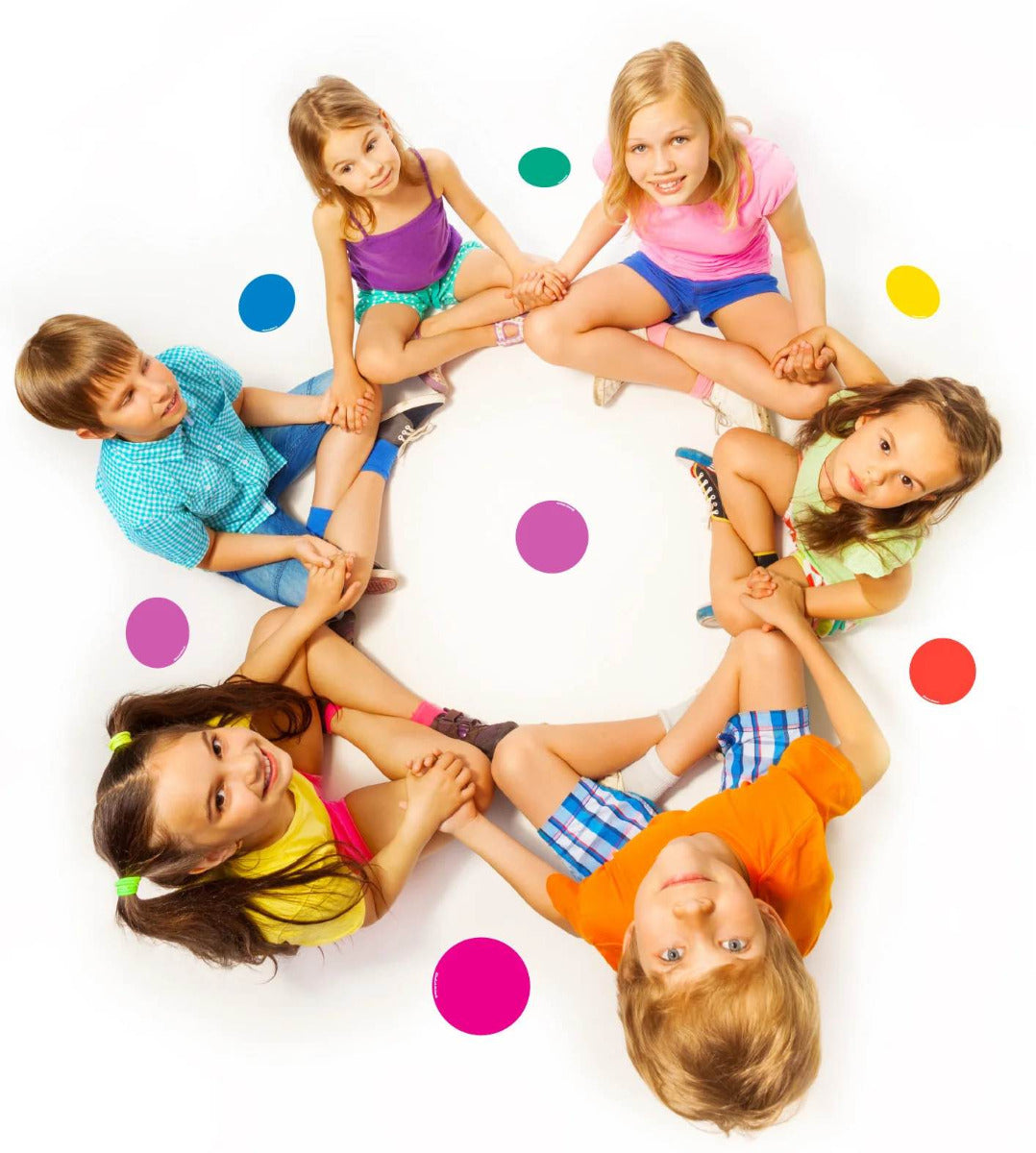 Naturals Hook and Loop Placement Markers 10cm Diam x 30pcs