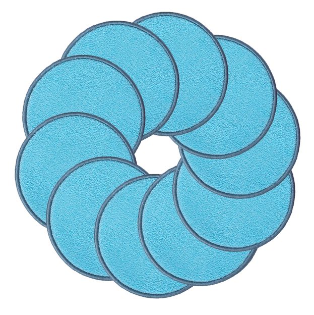 Ten Frames Carpet 3m x 2m With 20 Round Carpet Discs