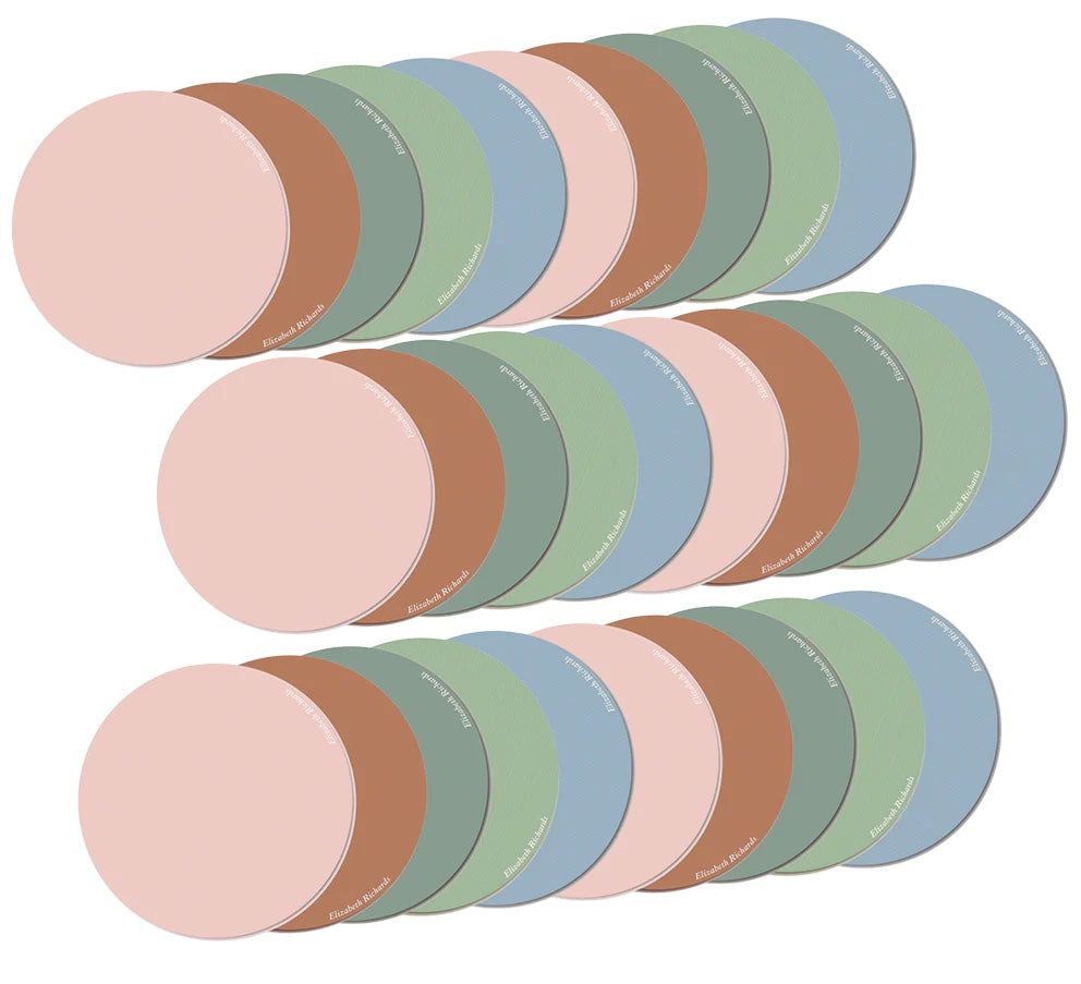 Naturals Hook and Loop Placement Markers 10cm Diam x 30pcs