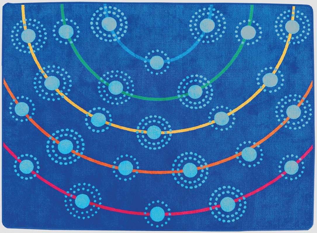 Campfire Storytelling Carpet – Large 4m x 3m Classroom Rug