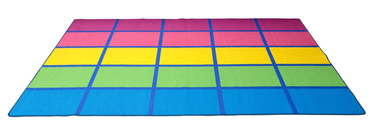 Colour Blocks Carpet 3m x 2m