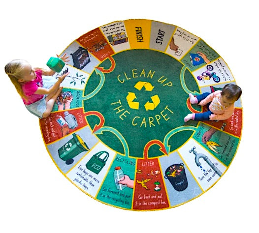The Cleanup and Recycling Carpet Game 2m Diameter