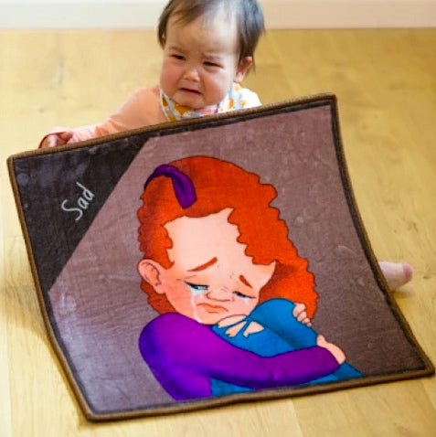 Feelings and Emotions Carpet Squares Set of 16