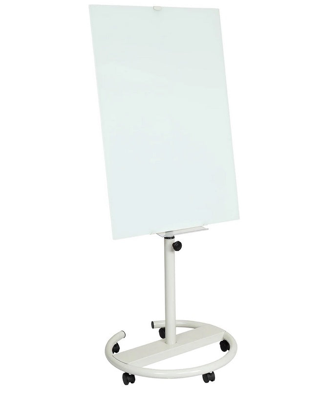 Mobile and Adjustable Glass Whiteboard