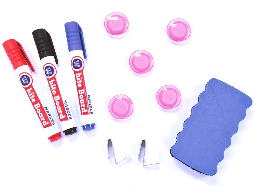 Mobile and Adjustable Glass Whiteboard