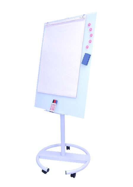Mobile and Adjustable Glass Whiteboard