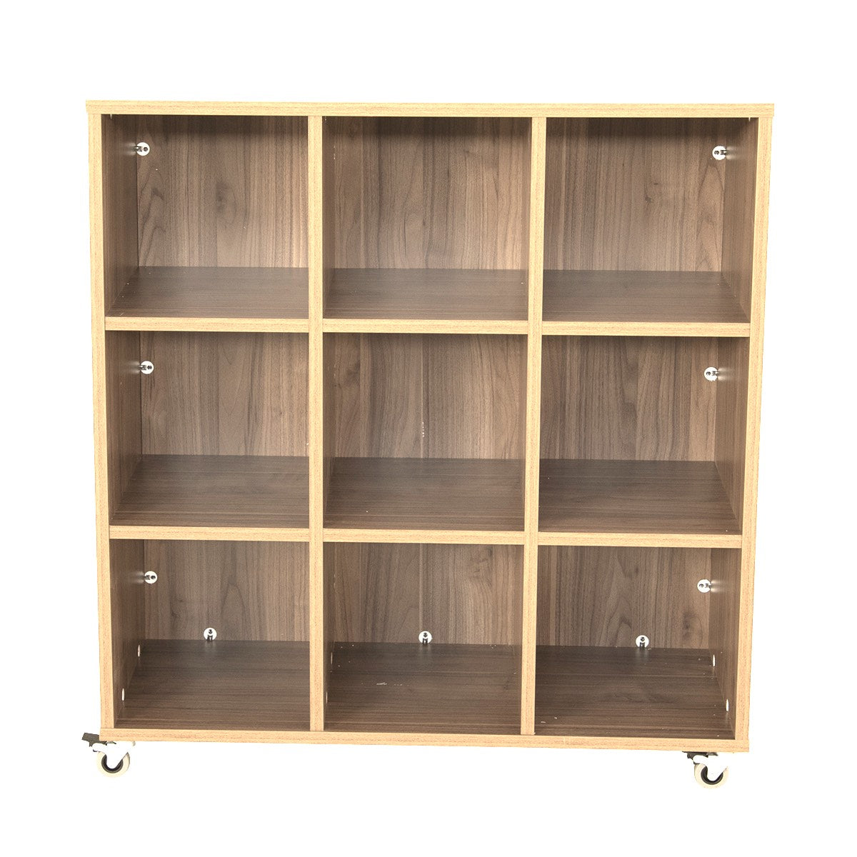 Maple Laminate 9 Space Locker Unit 90cmL x 38cmW x 100cmH