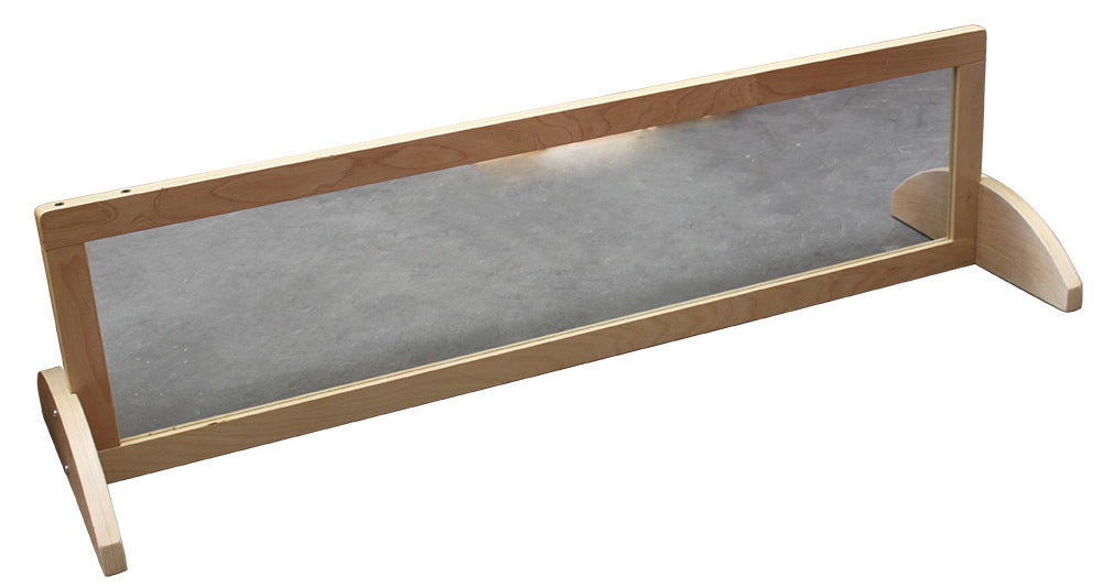 Solid Birch Ply Horizontal Double-Sided Floor Mirror 120cmW