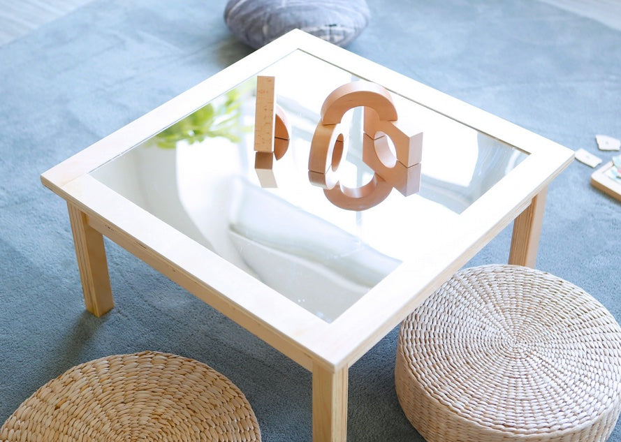 Square Mirror Table