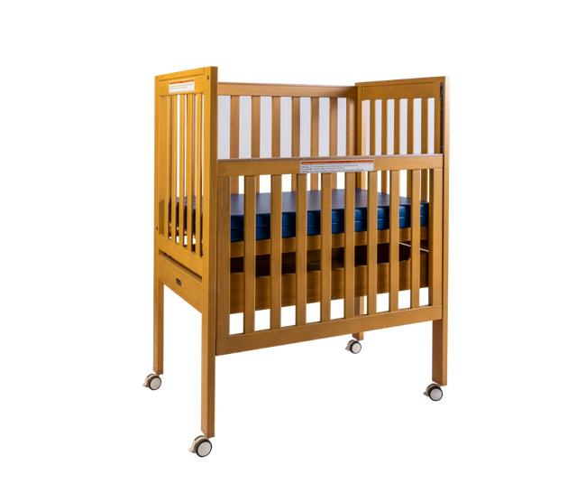 Backsaver Compact Cot Honey Elm With Mattress 105.5cmLx71.5cmWx136cmH