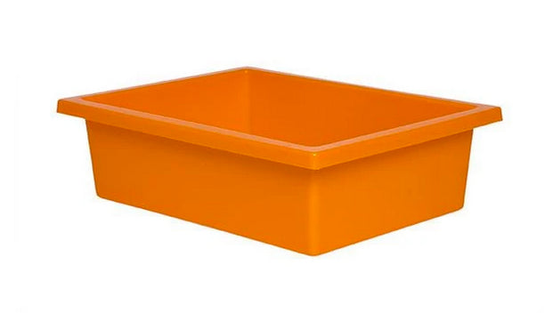 Plastic Tote Tray Orange