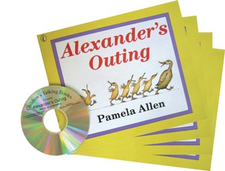 Alexander's Outing CD and 4 Book Set
