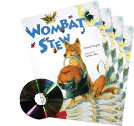 Wombat Stew CD and 4 Book Set