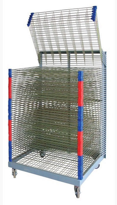 Huge Drying Rack with 50 Spring Loaded Shelves