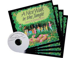 A Nice Walk In The Jungle CD and 4 Book Set