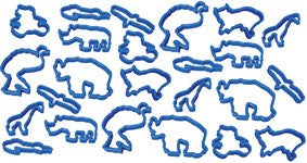 Animal Dough Cutters | 24 or 48 Piece Sets
