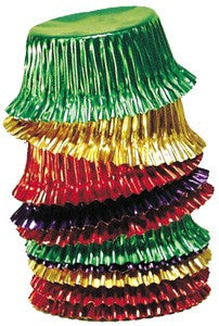 Metallic Patty Pans Mini 100pcs