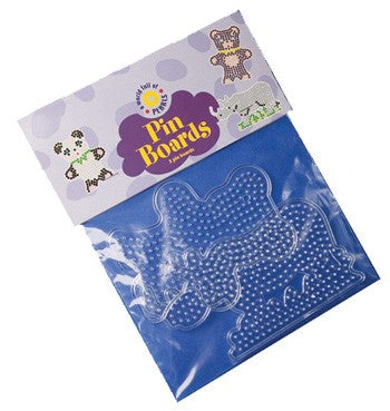 Iron On Bead Pattern Plates - Bear and Rhino