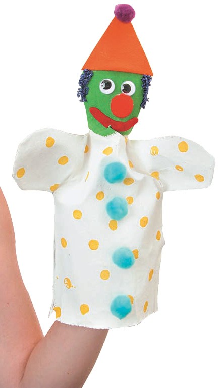 Calico Hand Puppets 10pcs