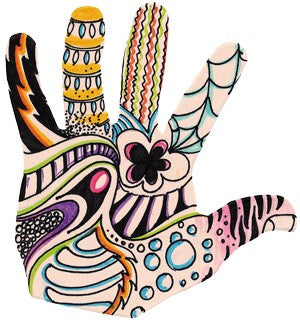 Skin Tone Paper Hands 50pcs