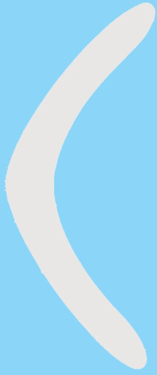 Cardboard Boomerangs 60pcs