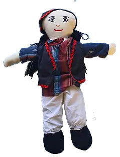 Jewish Girl Fabric Doll 45cmH