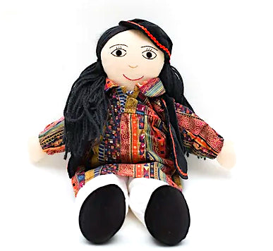 Jewish Girl Fabric Doll 45cmH