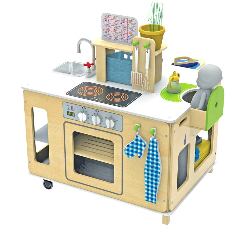 Mobile Kitchen and Laundry Home Play Centre