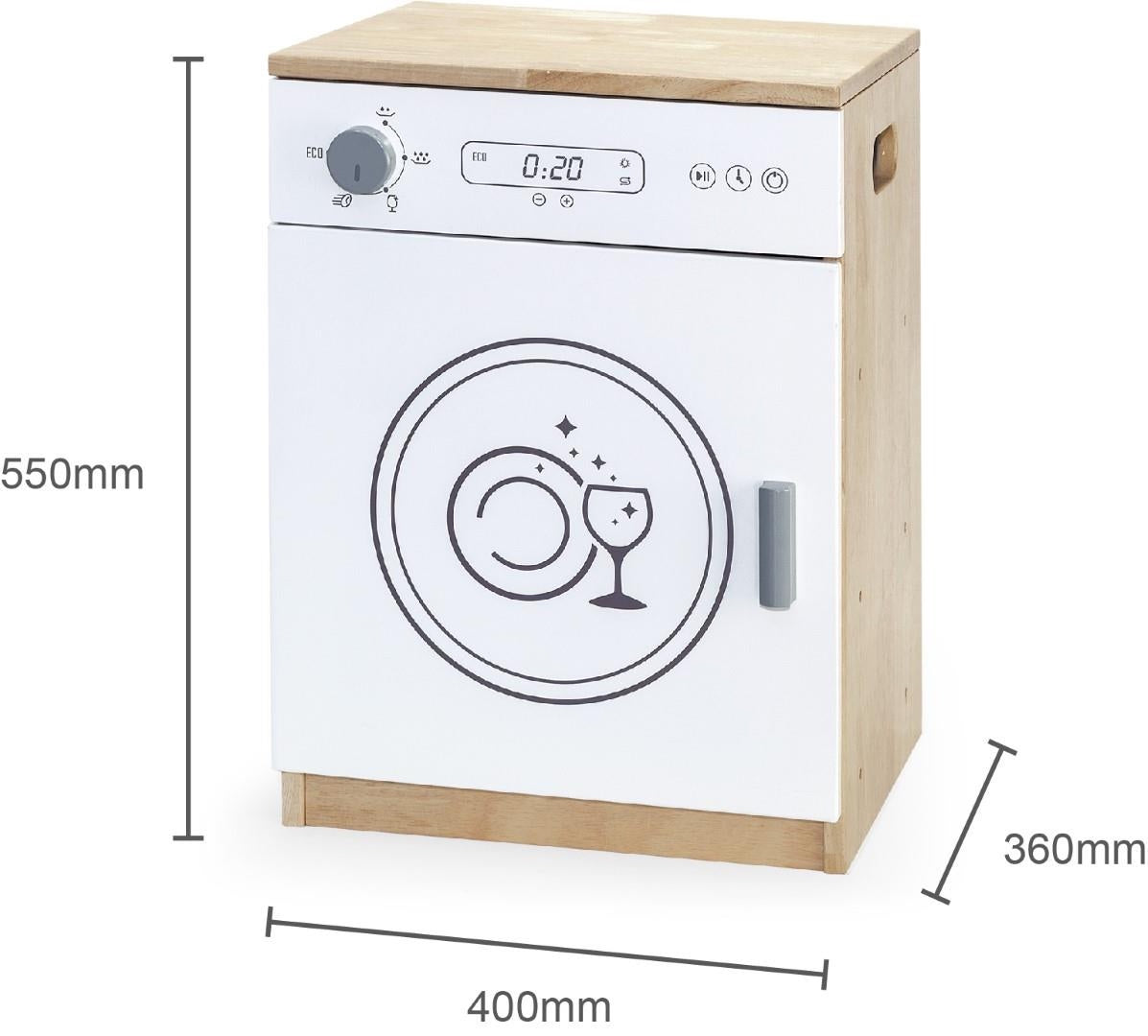 Solid Timber Dishwasher White Series