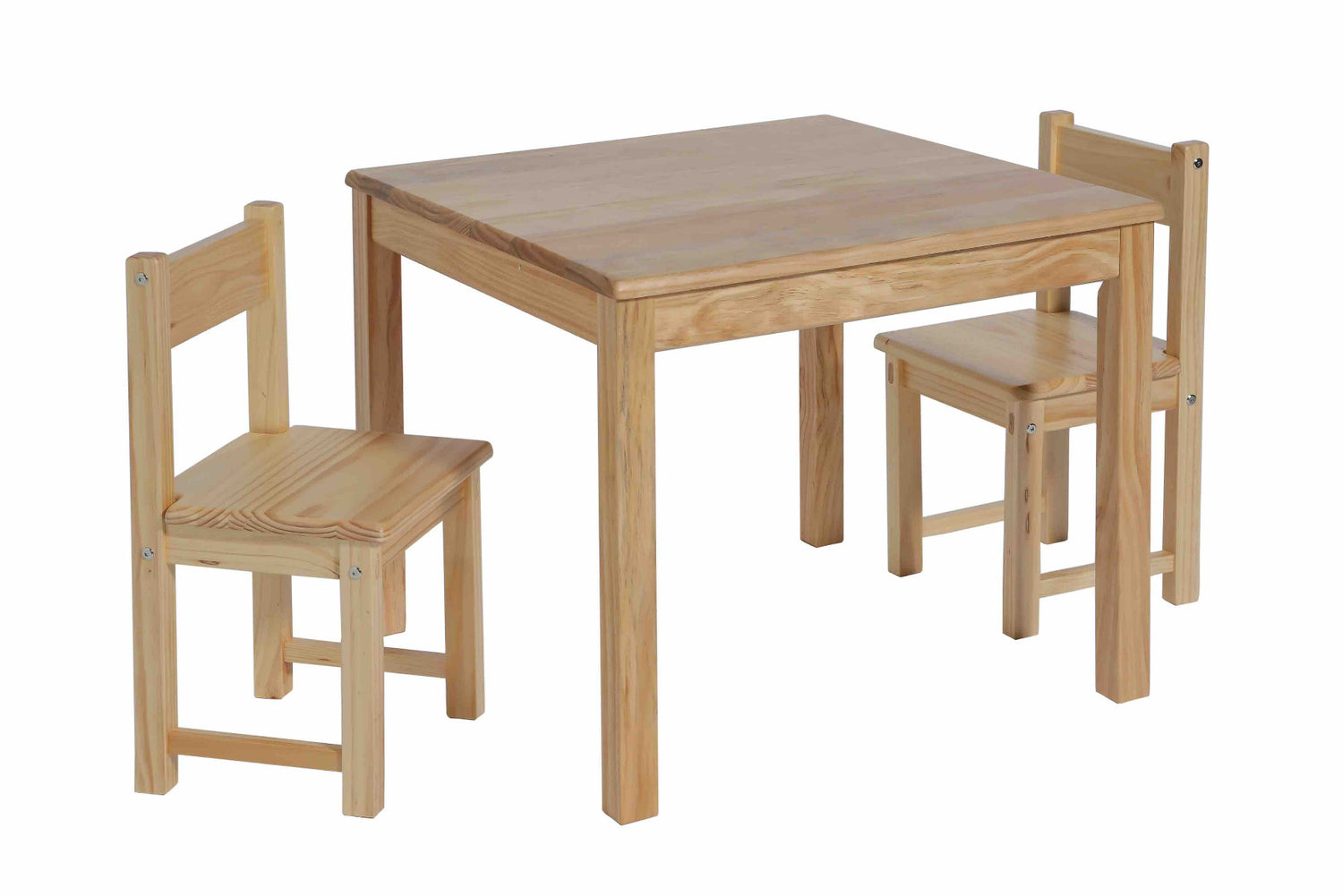 Natural Solid Pine Chair 30cm Seat Height