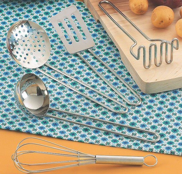 Young Chef's Stainless Steel Utensils 5pcs