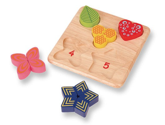 Raised Garden Fractions Board 15pcs