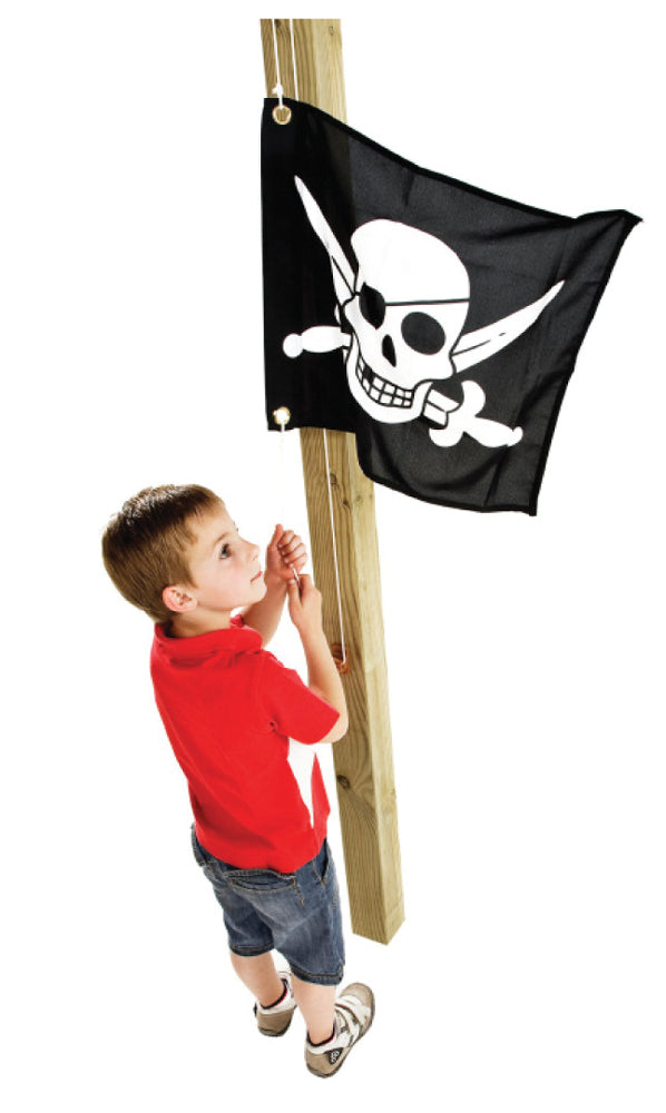 Pirate Flag with Hoist System