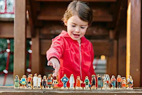 People of the World Wooden Playset 18pcs