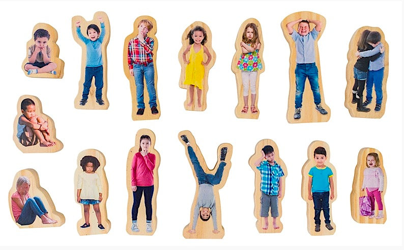 How Are You Feeling Wooden Playset 15pcs