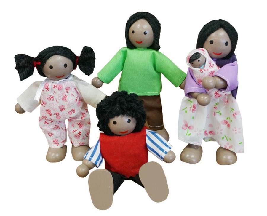 Bendy Family Black 4pcs